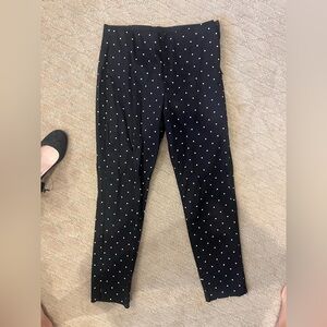 Black Polka Dot Pants